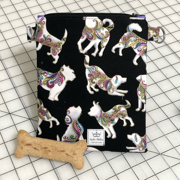 Slim Dog Crossbody-Black & White